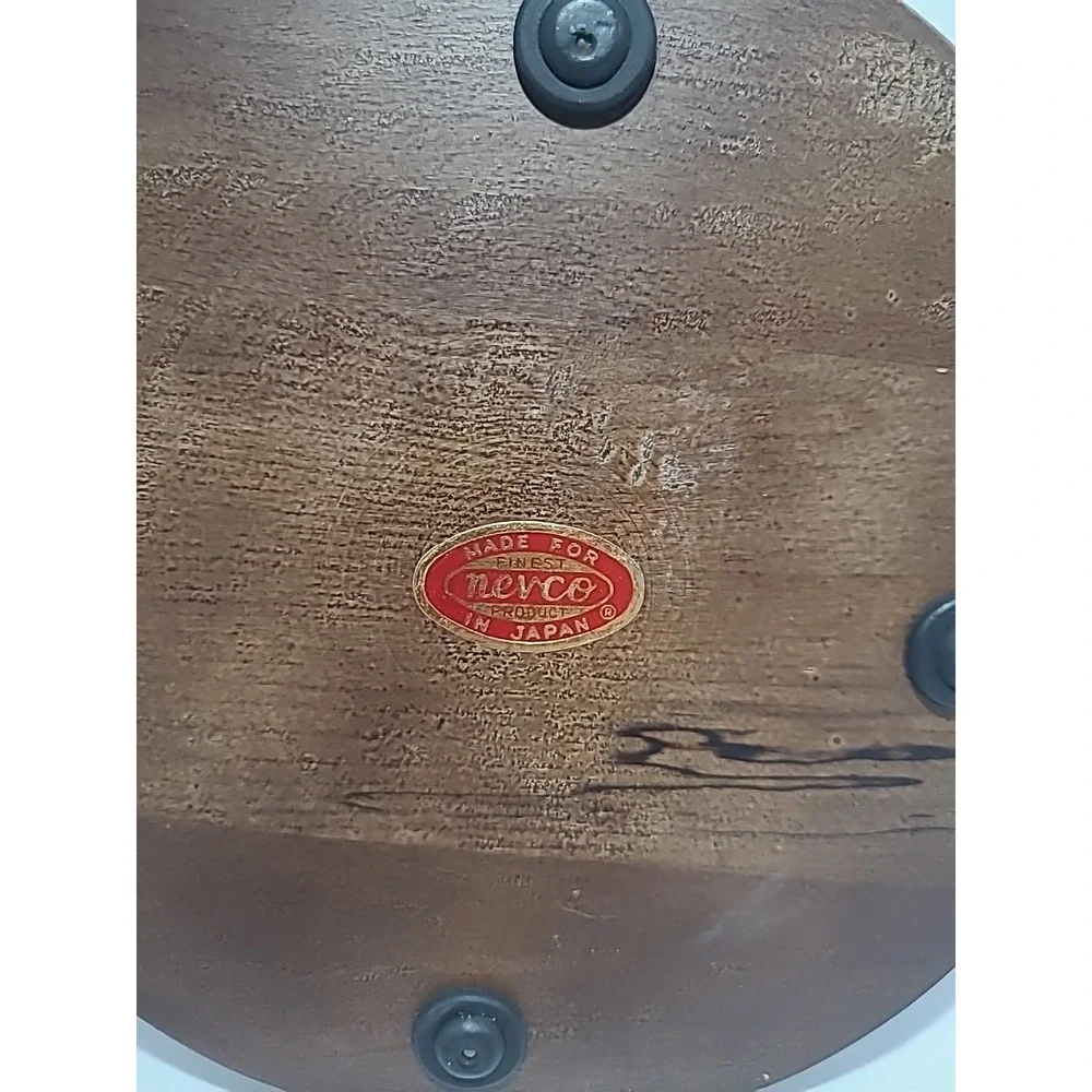 Nevco Vintage‎ Cheese Board Ceramic Wood